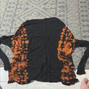 Black and Orange Women's Top